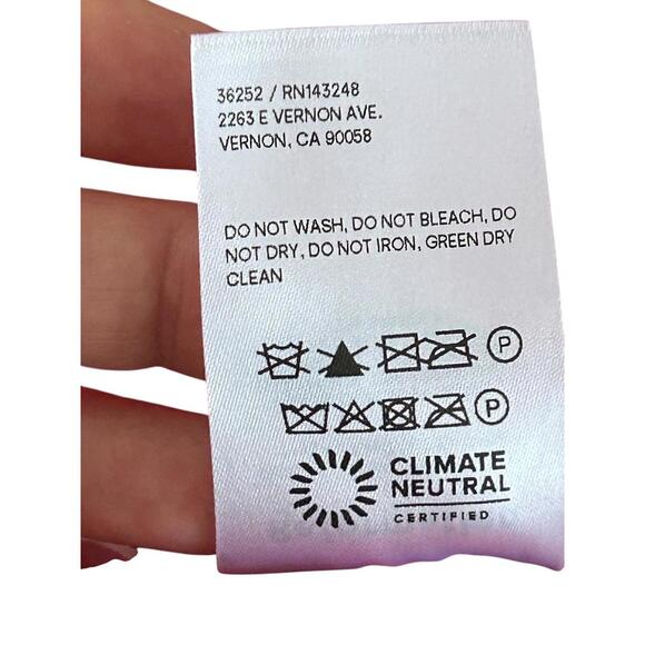 Reformation Velvet-Touch Slip Dress Modern Chic Elegant Evening Party L - Picture 10 of 11